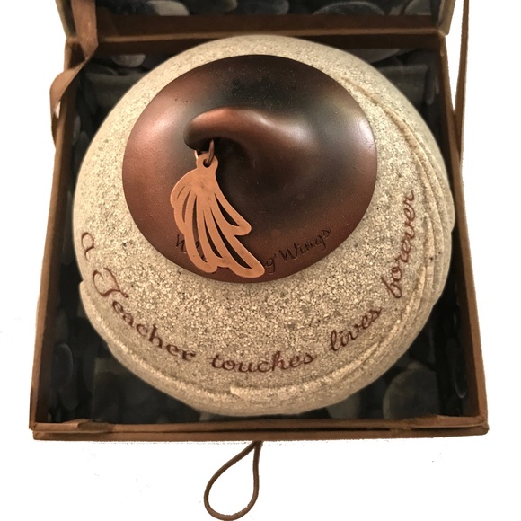 NWOT WHISPERING WINGS TEACHER'S CANDLE GIFT - Picture 1 of 4
